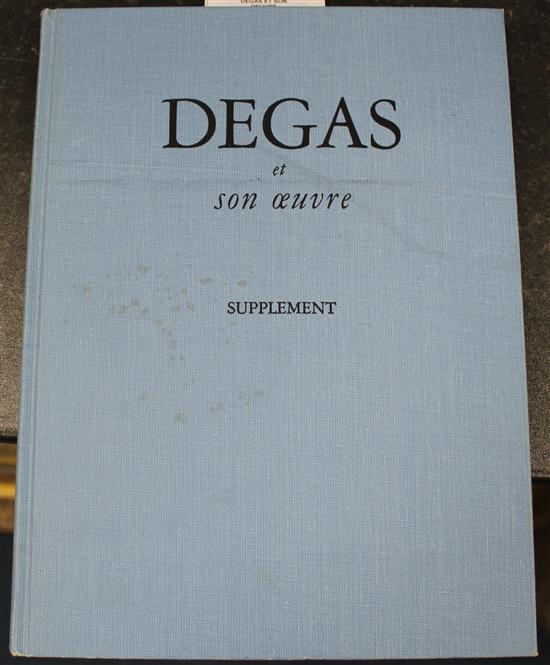 Lemoise, Paul Andre - Degas et Son Oeuvre,